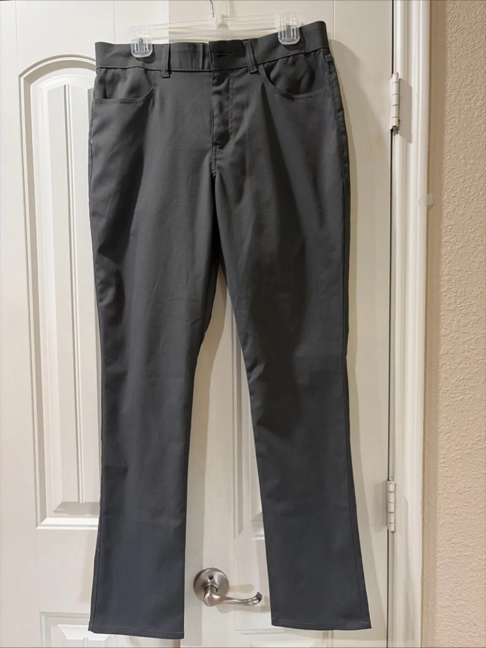 Pebble Beach Men's Charcoal Straight Leg Jeans
